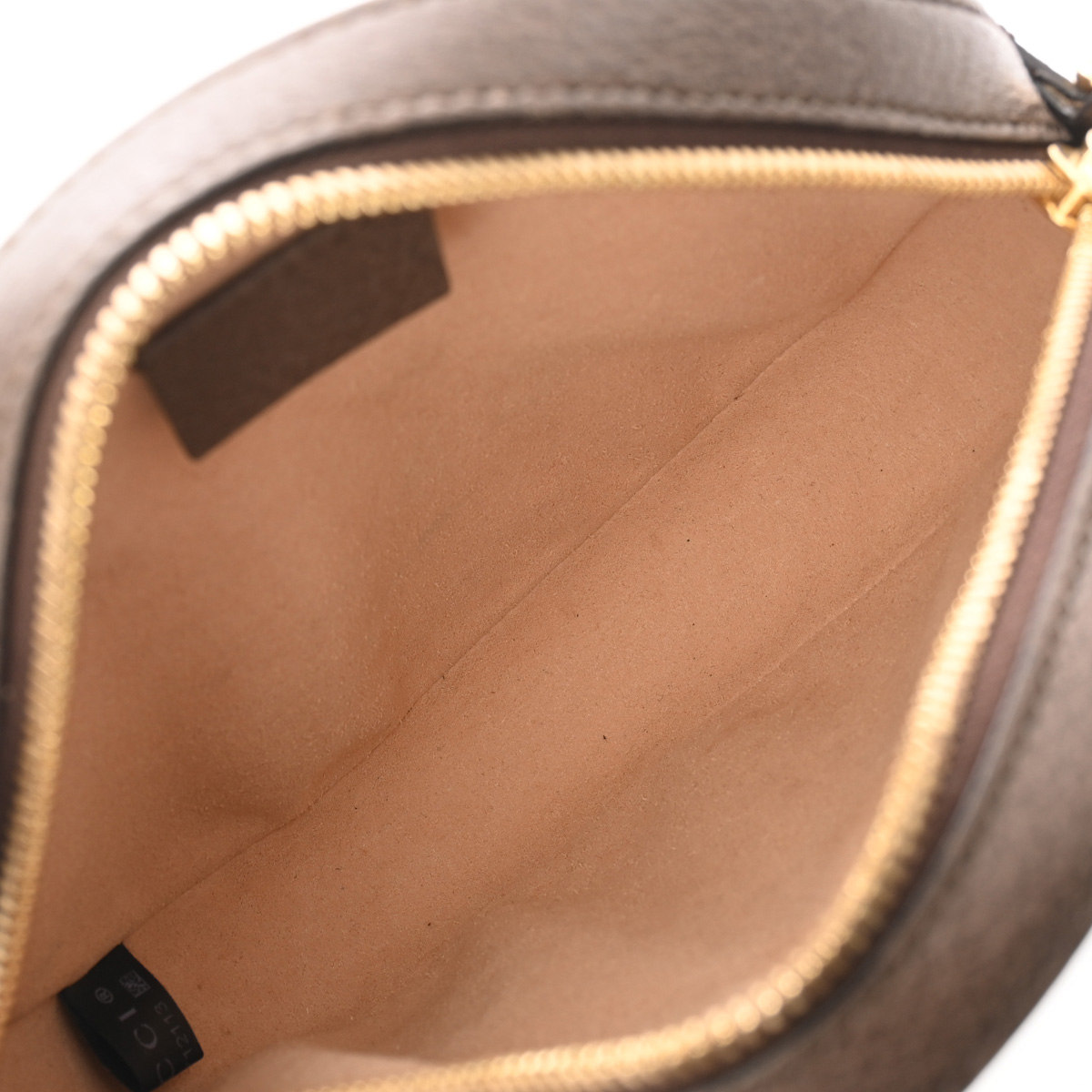 グッチ ラウンドショルダーバッグ オフィディア ベージュ/エボニー