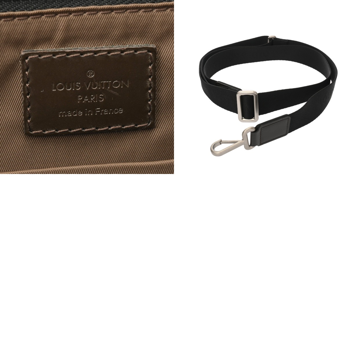 ルイヴィトン ダミエジェアン アソシエ GM ノワール N58035 ダミエ