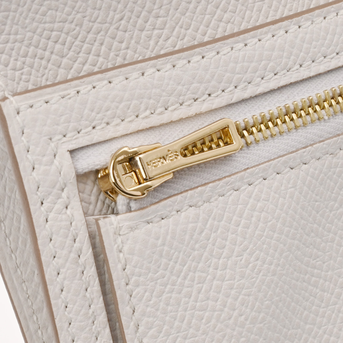 エルメス ベアン コンパクト グリペール ヴォーエプソン ユニセックス