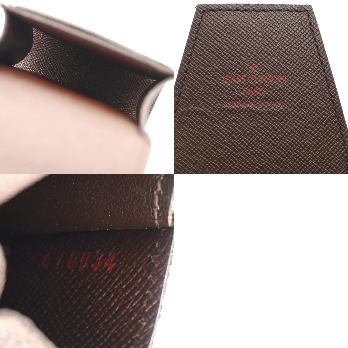 ルイ ヴィトン ダミエ エテュイ シガレット シガレットケース ブラウン