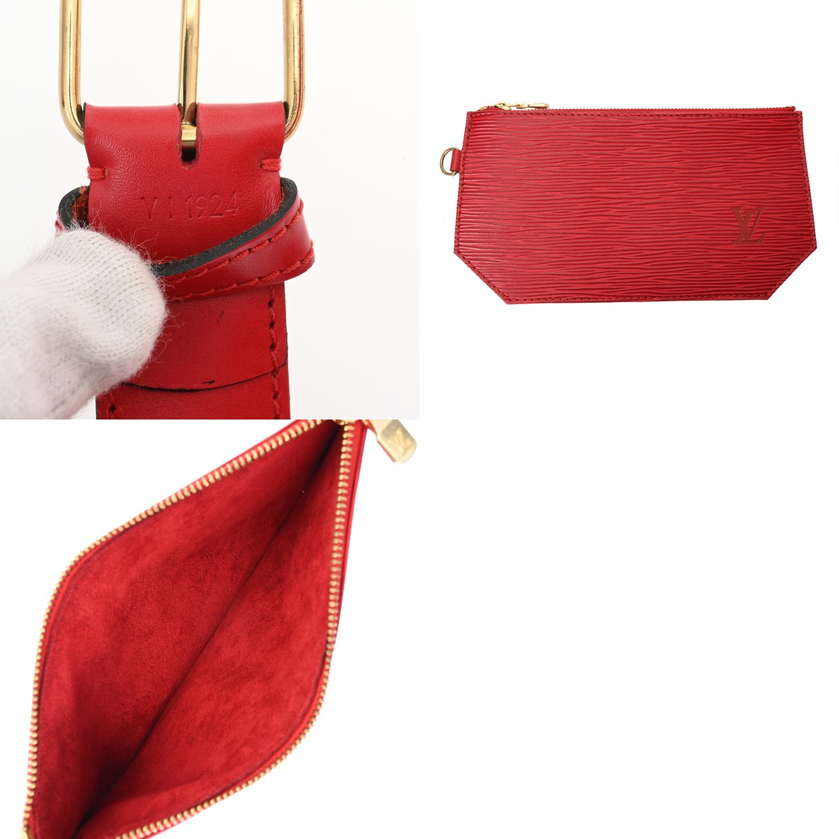 ルイ ヴィトン エピ サックデポール PM カスティリアンレッド M80207