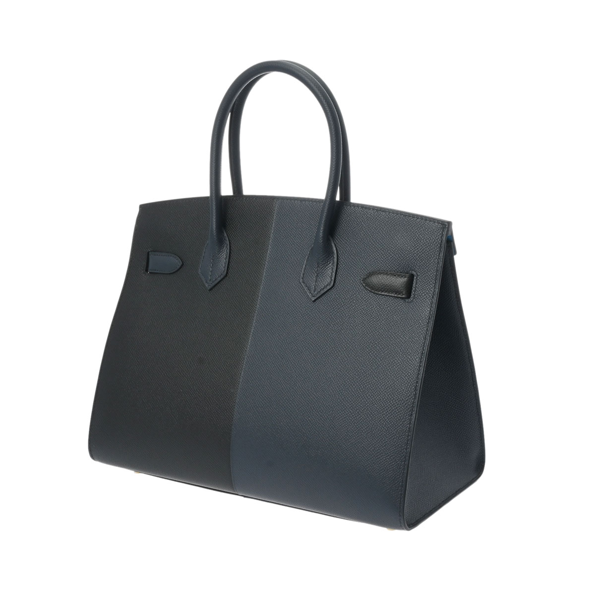 エルメス バーキン 30 セリエ カザック ブルーインディゴ/ブラック