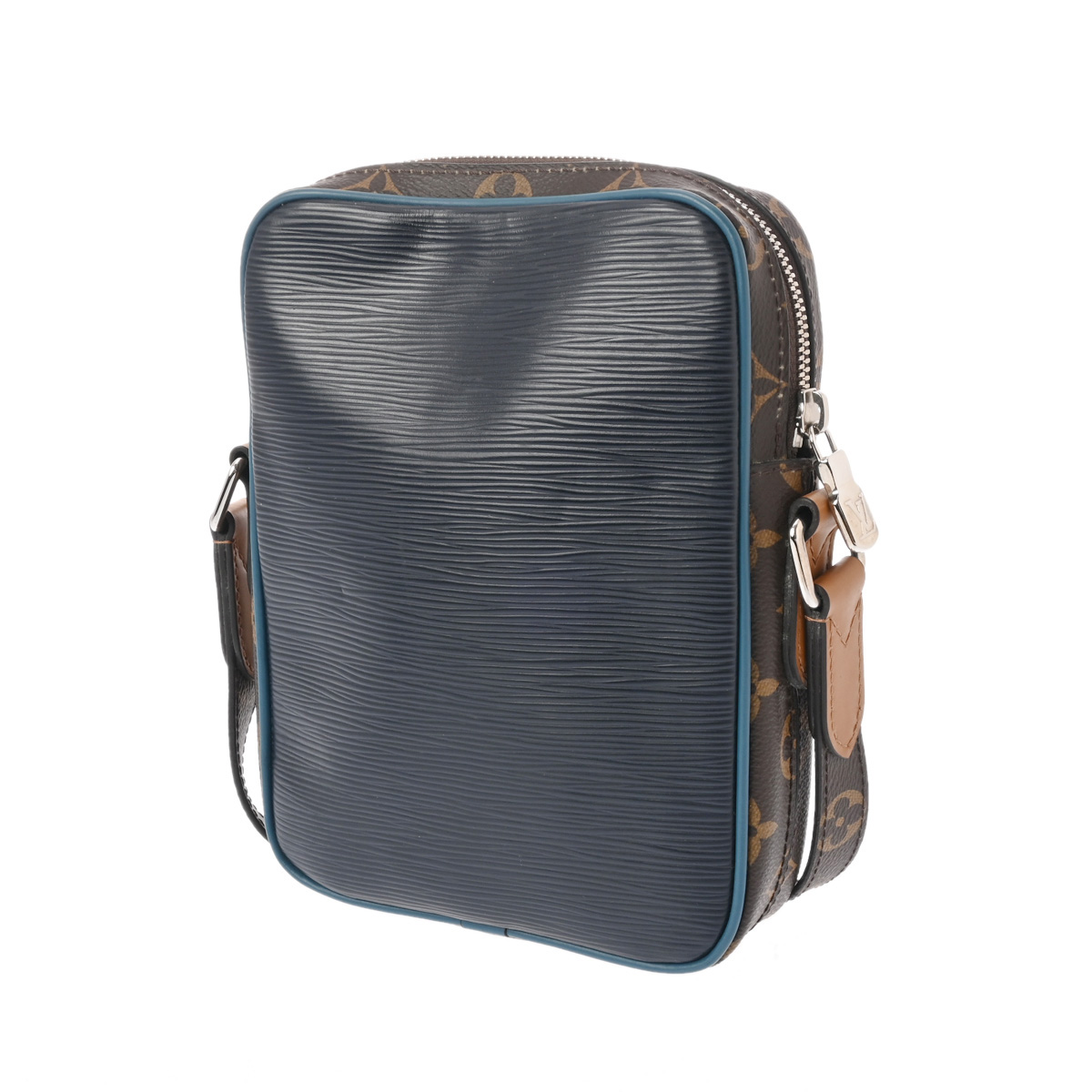 週末価格‼️ ヴィトン エピ ダヌーブ ショルダーバッグ ブルー 難あり