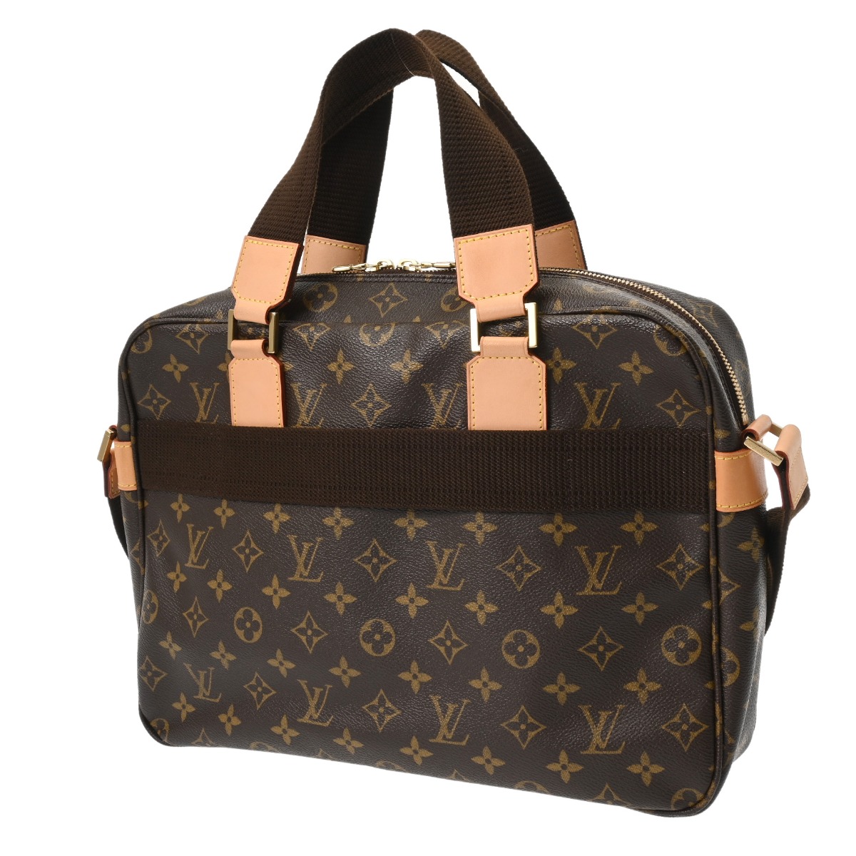 ルイ ヴィトン モノグラム サックボスフォール ブラウン M40043