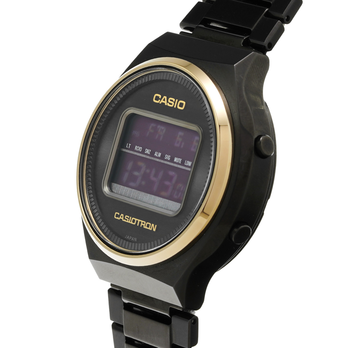 カシオ カシオトロン TRN-50 ブラック メンズ 時計 【中古