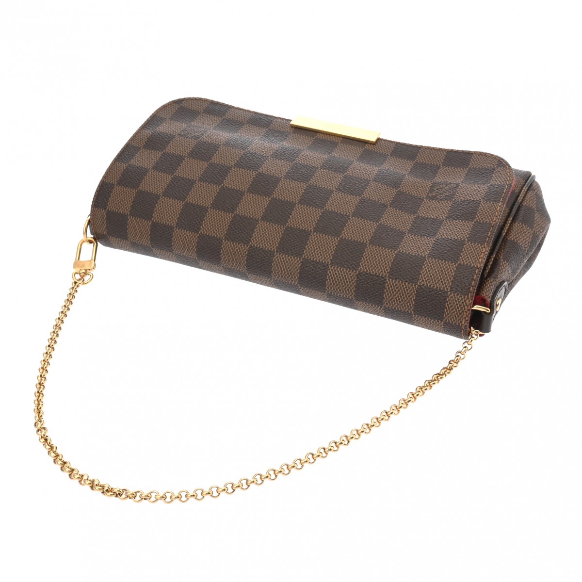 ルイ ヴィトン ダミエ フェイボリット MM 2WAY ブラウン N41129 ダミエ