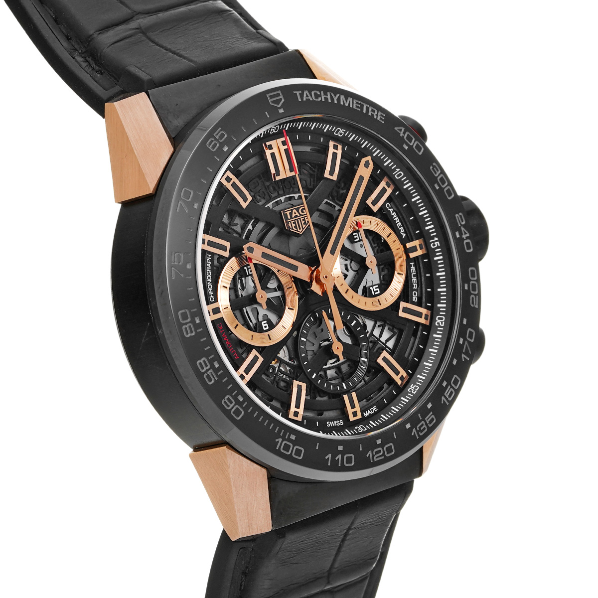 タグ ホイヤー カレラ キャリバーホイヤー02 クロノグラフ CBG2A50