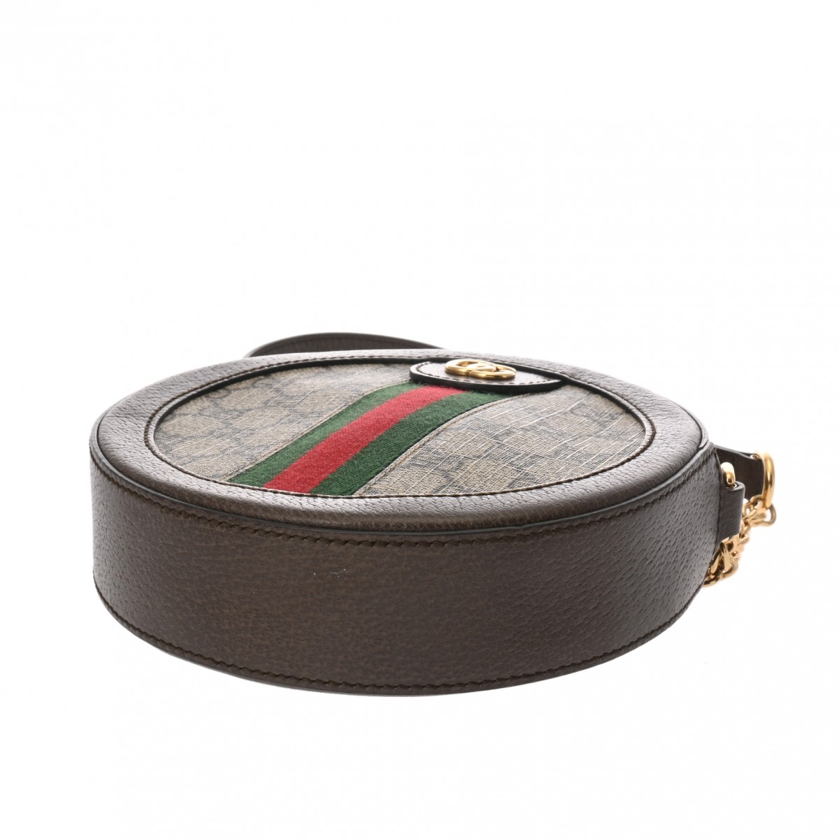 グッチ ラウンドショルダーバッグ オフィディア ベージュ/エボニー