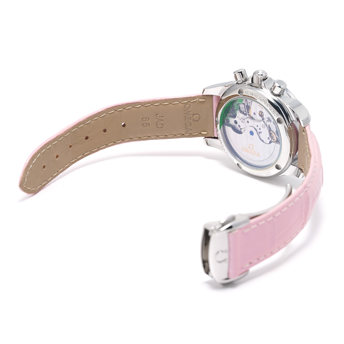 オメガ デ・ヴィル コーアクシャル クロノグラフ 4877.74.34 ピンク