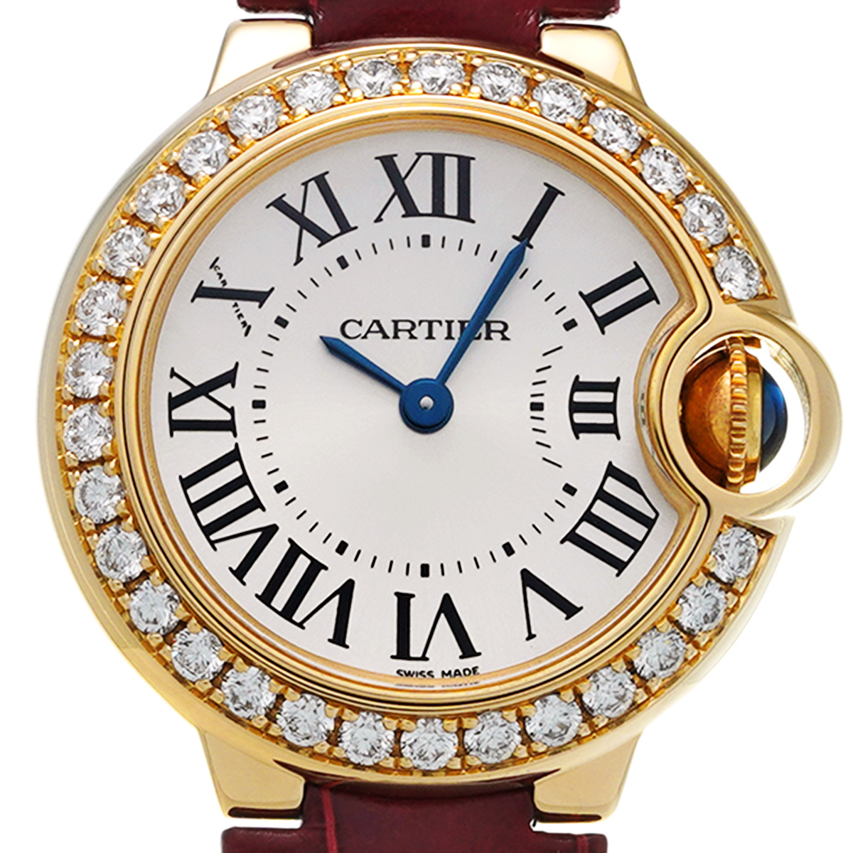 カルティエ バロンブルー ドゥ カルティエ 28mm WE900151 シルバー