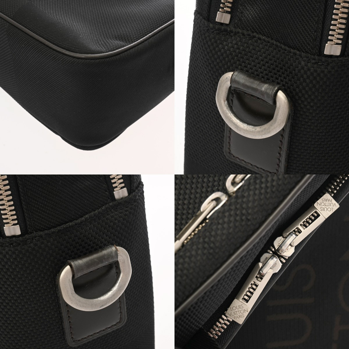 ルイヴィトン ダミエジェアン アソシエ GM ノワール N58035 ダミエ