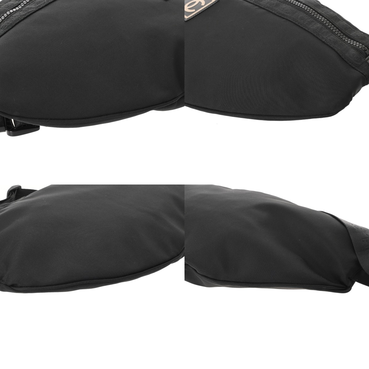 シャネル スポーツライン ショルダーバッグ ブラック ナイロン