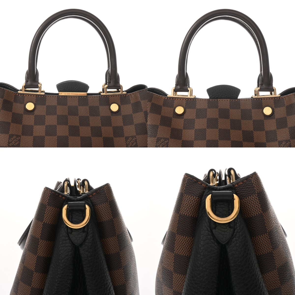 ルイ ヴィトン ダミエ ブリタニ― ブラウン N41673 ダミエキャンバス