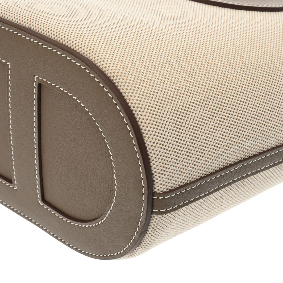 エルメス インザループ 18 エクリュ/エトゥープ トワルアッシュ/ヴォー