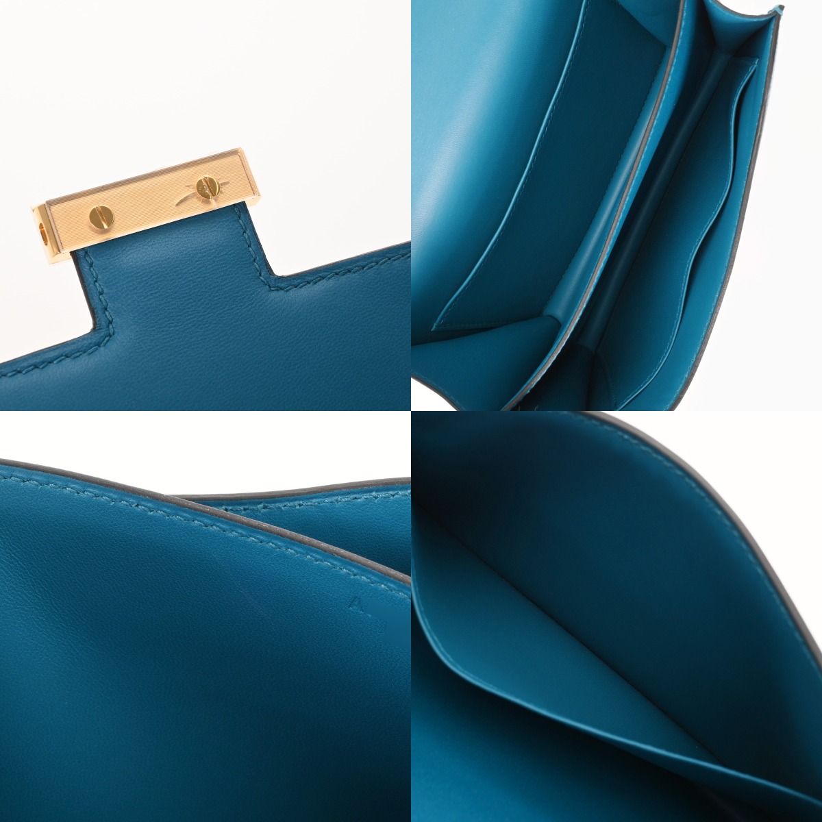 エルメス コンスタンス3 18 ブルーイズミール タデラクト レディース