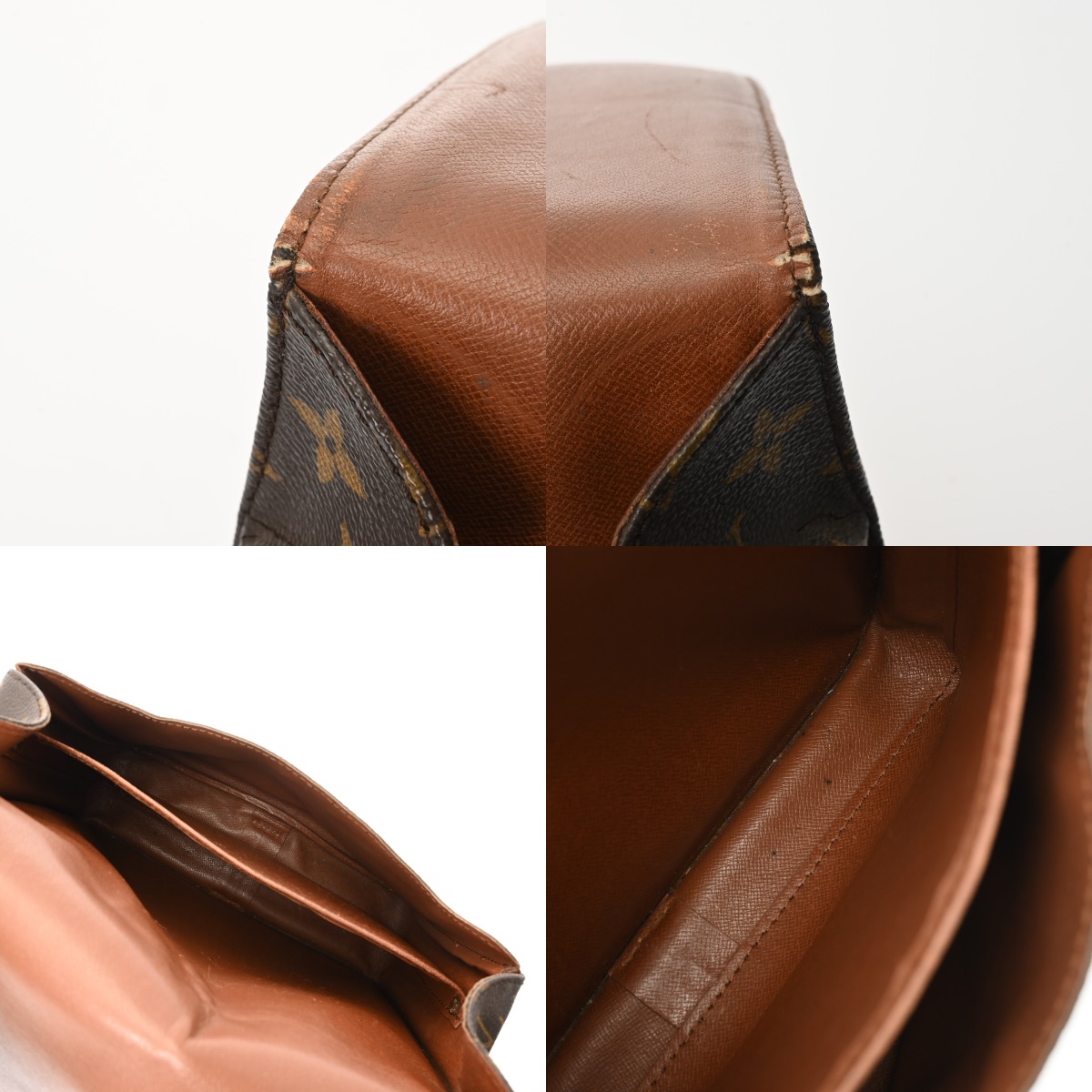 ルイ ヴィトン モノグラム カルトシエール GM ブラウン M51252