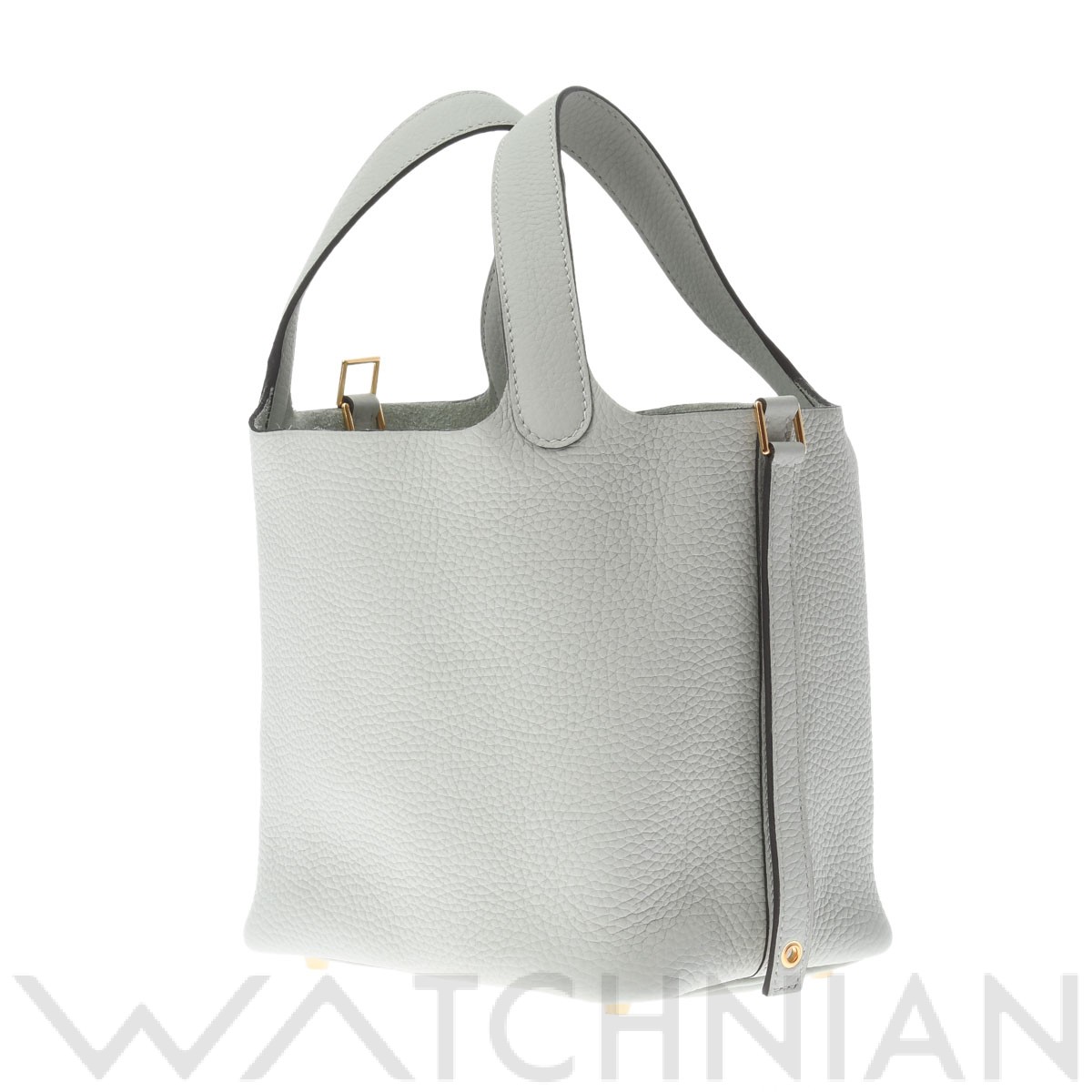 エルメス / HERMES ピコタンロックPM グリネヴェ/ゴールド金具