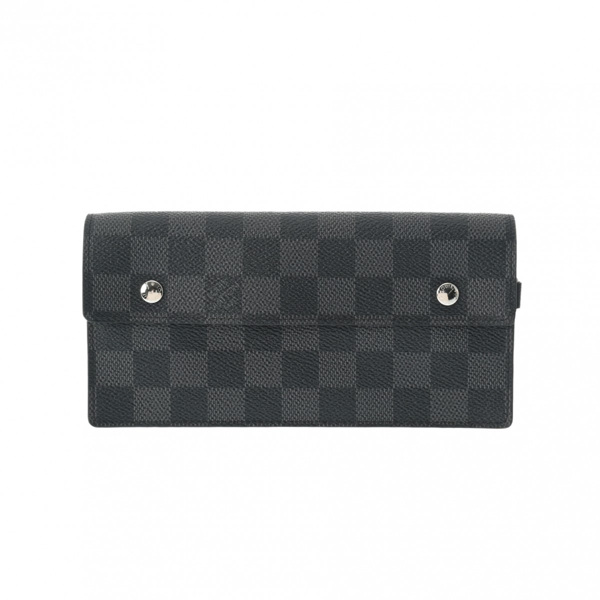 Louis Vuitton エピレザー 二つ折り長財布 ブラック LOUIS VUITTON 二