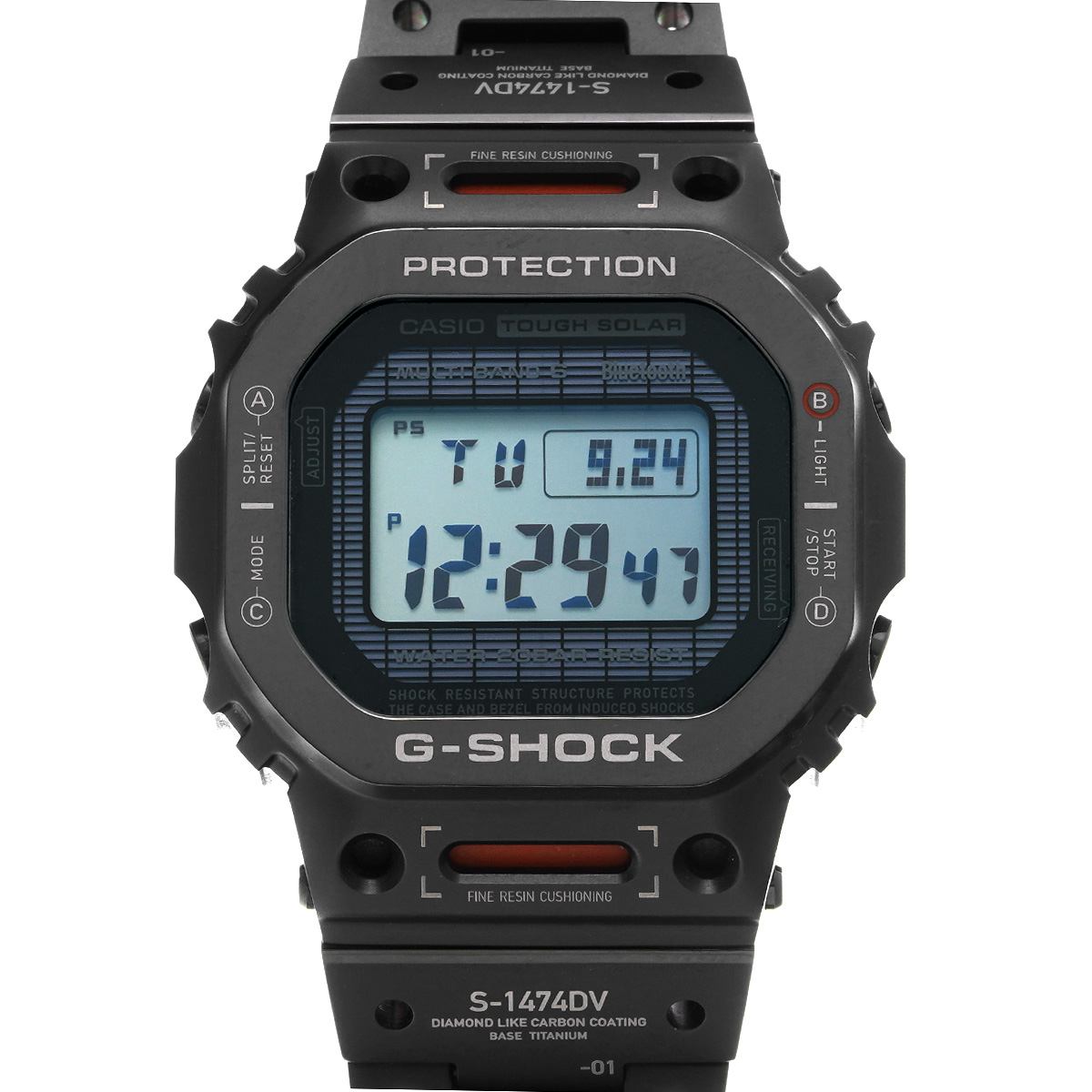 カシオ G-SHOCK フルメタル 5000シリーズ GMW-B5000TVA-1JR ブラック