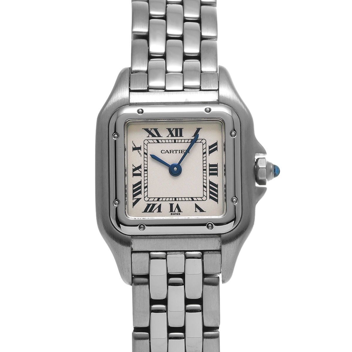 カルティエ パンテール SM W25033P5 シルバー レディース 時計 【中古