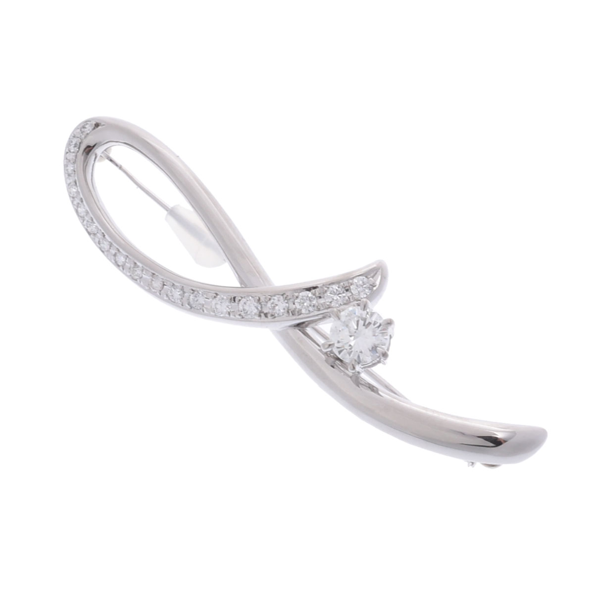 タサキ ダイヤブローチ シルバー Pt900プラチナ レディース ジュエリー