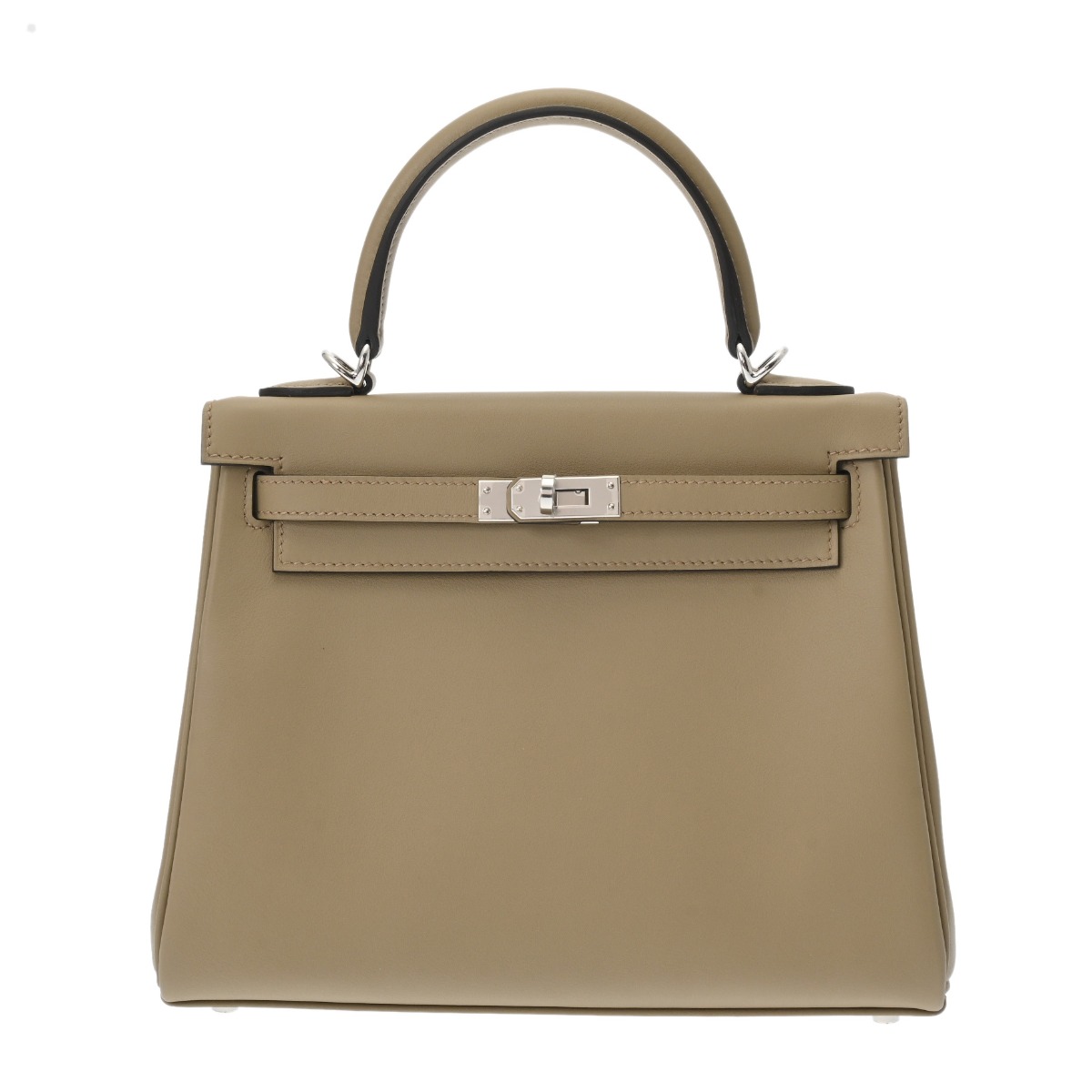 エルメス ケリー 25 内縫い 2WAY ベージュマルファ/グリペール ヴォー