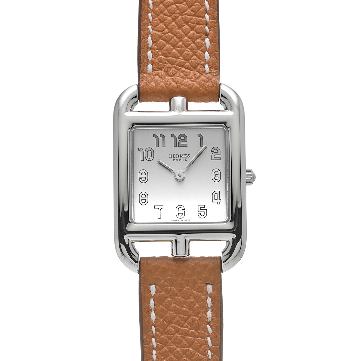 エルメス ケープコッド ドゥブルトゥール CC1.210 シルバー レディース