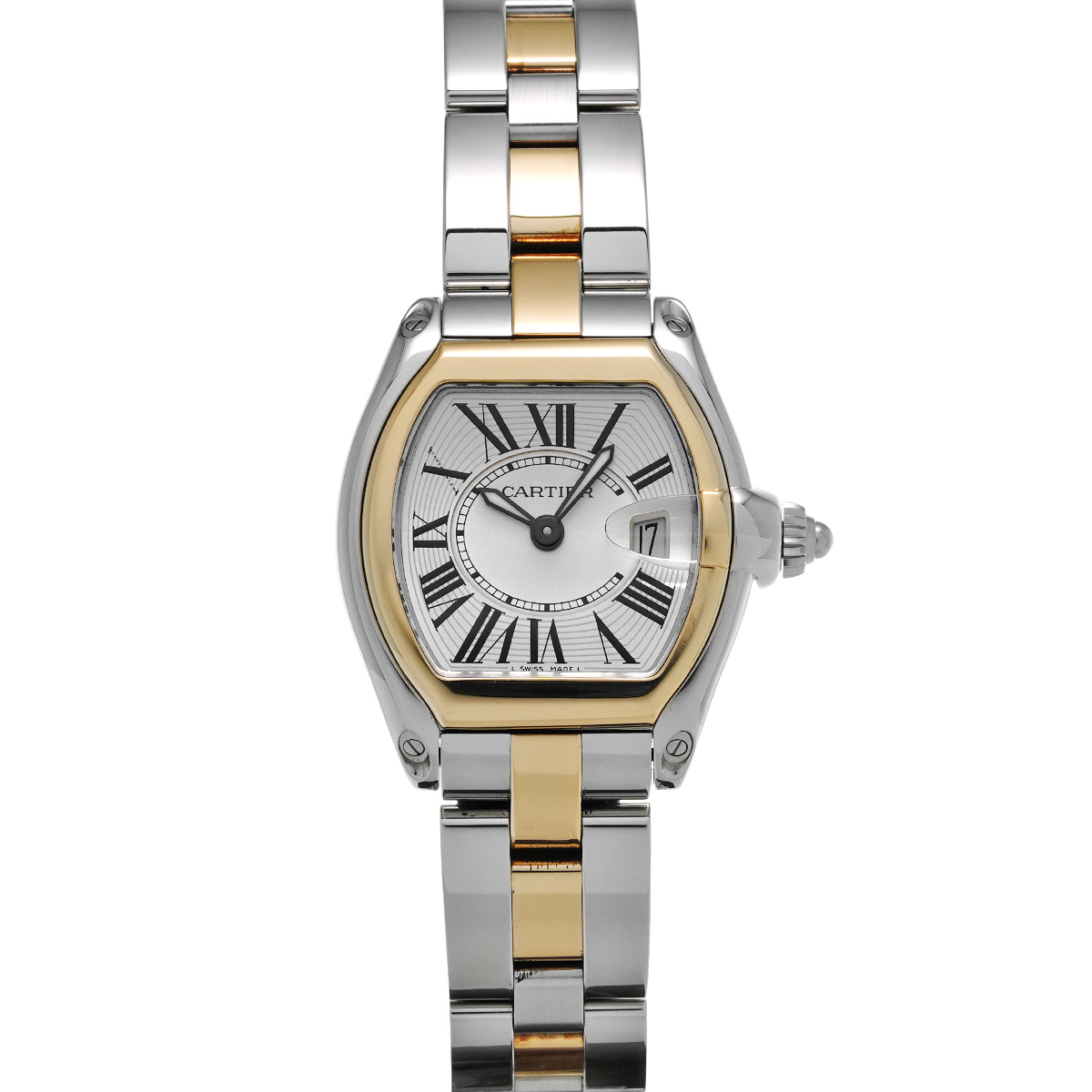 カルティエ ロードスター SM W62026Y4 シルバー レディース 時計