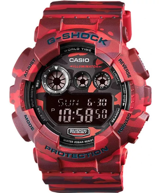 Casio G-Shock GD-120CM-4ER - Watch • Watchard.com