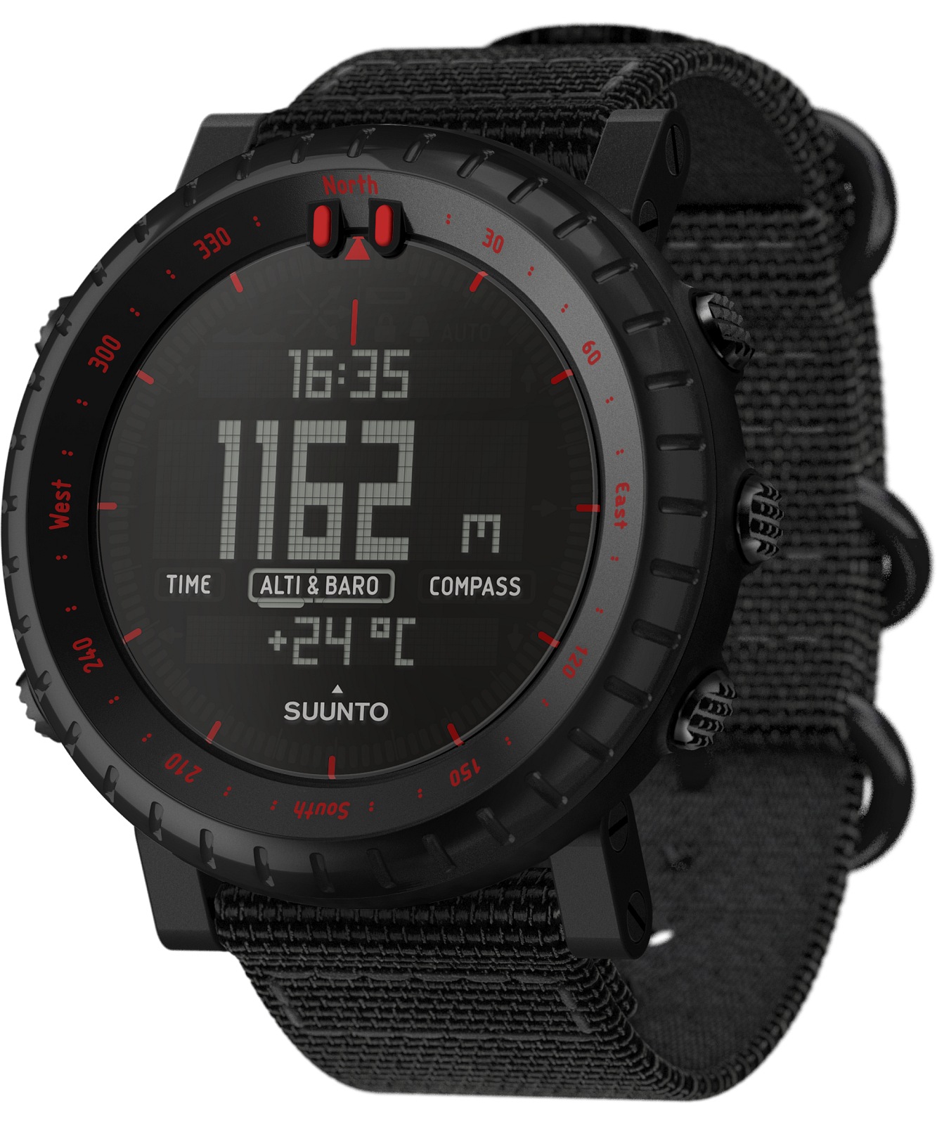 Suunto SS023158000 - Core Black Red • Watchard.com