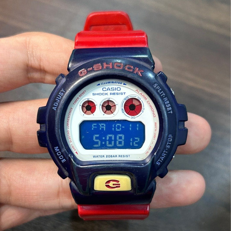 Pre-Owned] Casio G-Shock DW-6900AC-2 Rare Colour Digital Men Watch