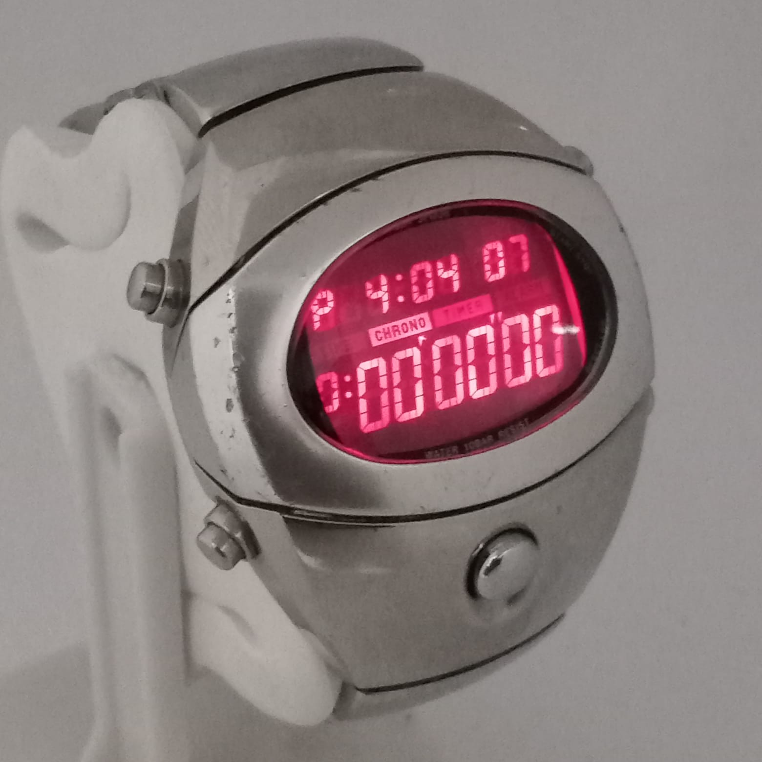 Seiko Alba Spoon W671-4030 Quartz Digital Vintage Men's Led Watch