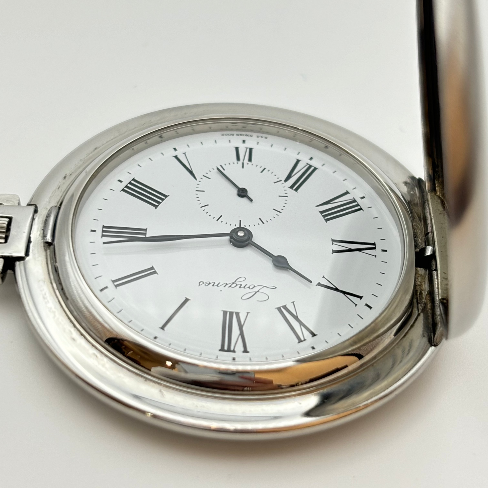 LONGINES / ロンジン 懐中時計 手巻き ハンターケース Ref.8002 Cal