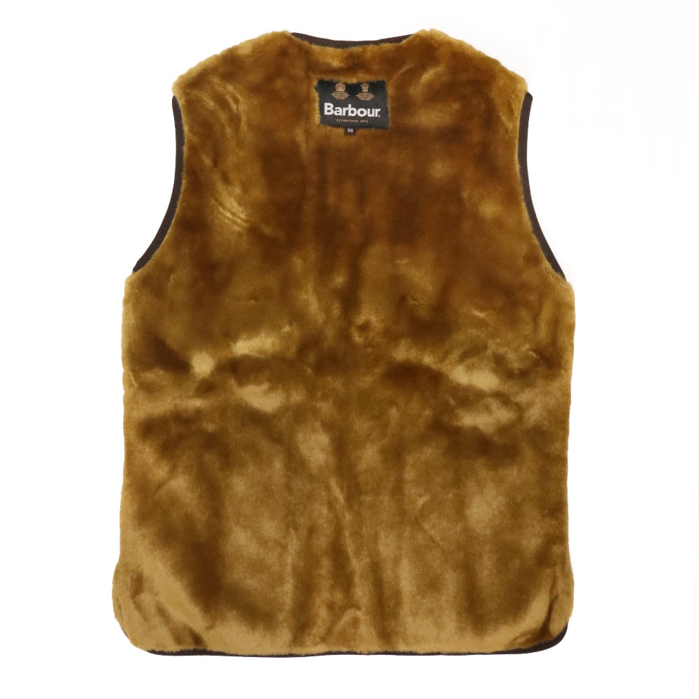 Barbour(バブアー)フロントジップ ファー ライナー ベスト【232MLI0035