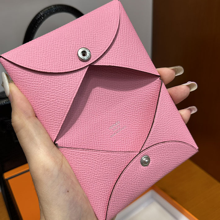 エルメス カードケース 財布代わり HERMES カルヴィ カードケース