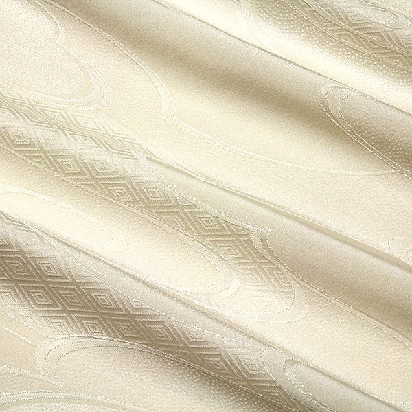 訳あり】「お好みの色に染める-白生地」 【登録-寿光織】 立体的な地紋