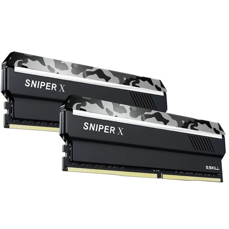 Memória DDR4 32GB (2x16GB) 3.200MHz G.Skill Sniper X - F4-3200C16D