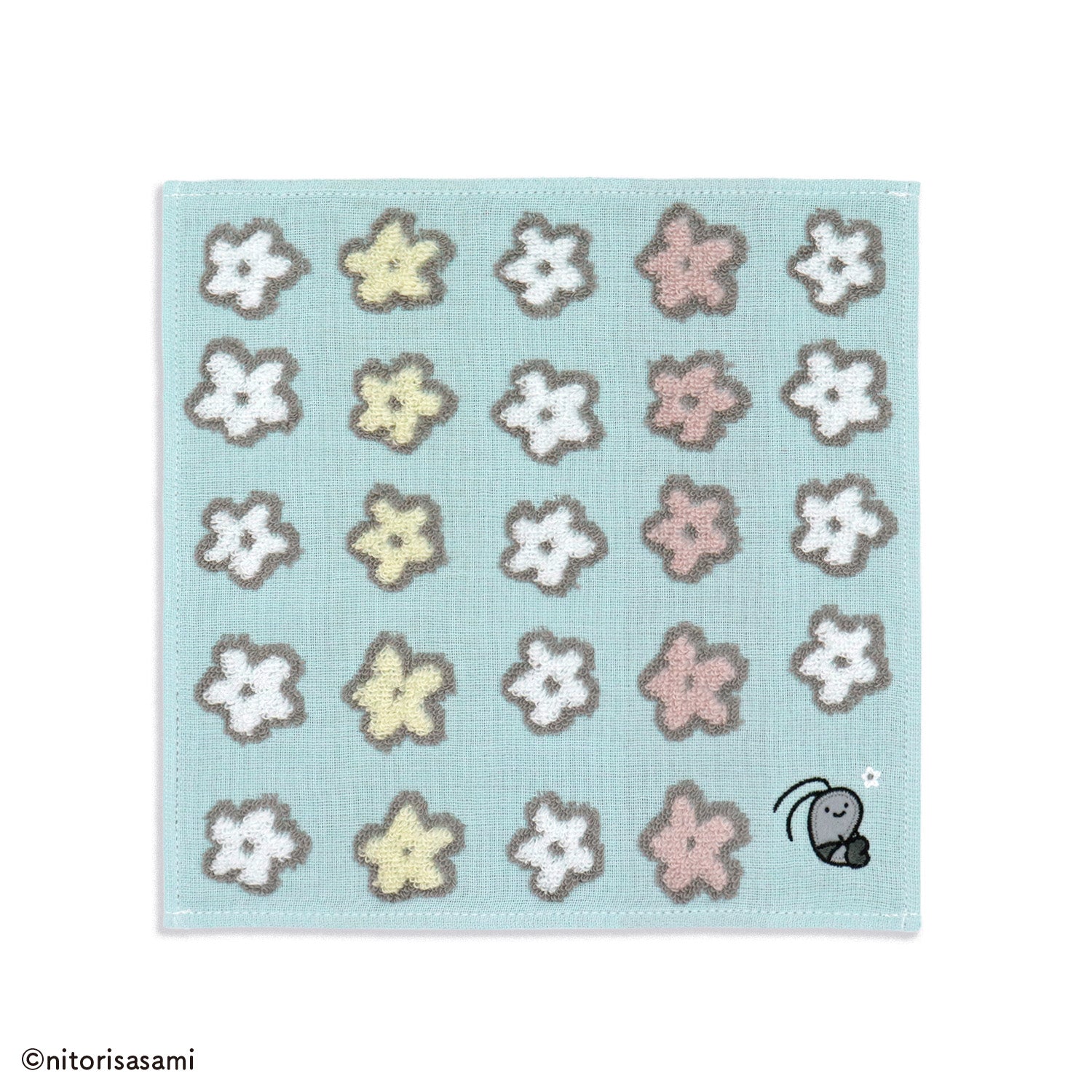 ホワイトタイガーとブラックタイガー ちょっと特別タオルハンカチ