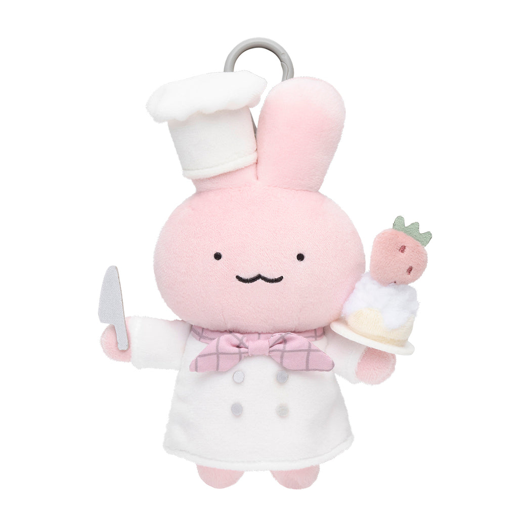 ホワイトタイガーとブラックタイガーカフェ マスコット（うさぎ先生