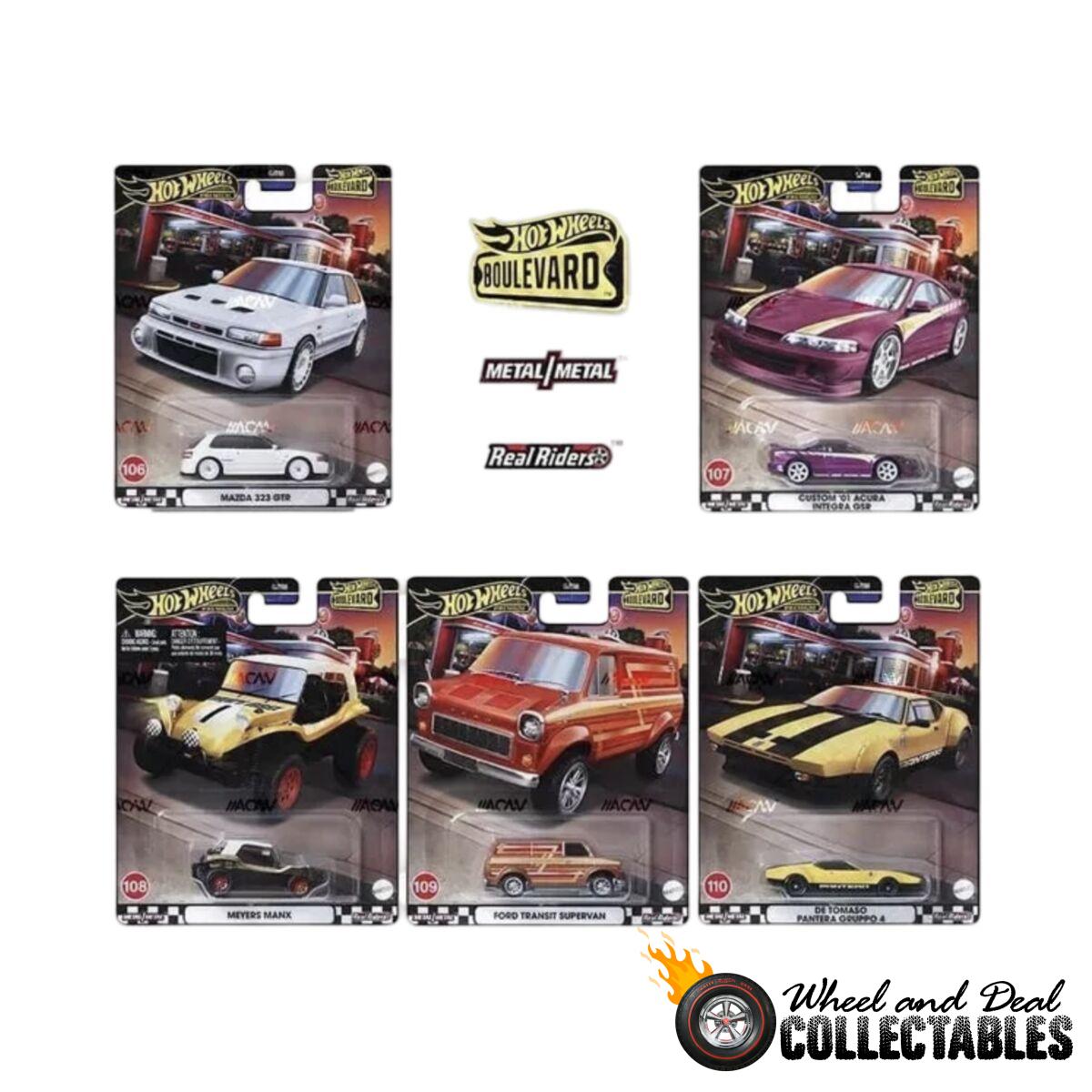 Hot Wheels Boulevard 2024 - 953Y #106-110 - Wheel and Deal