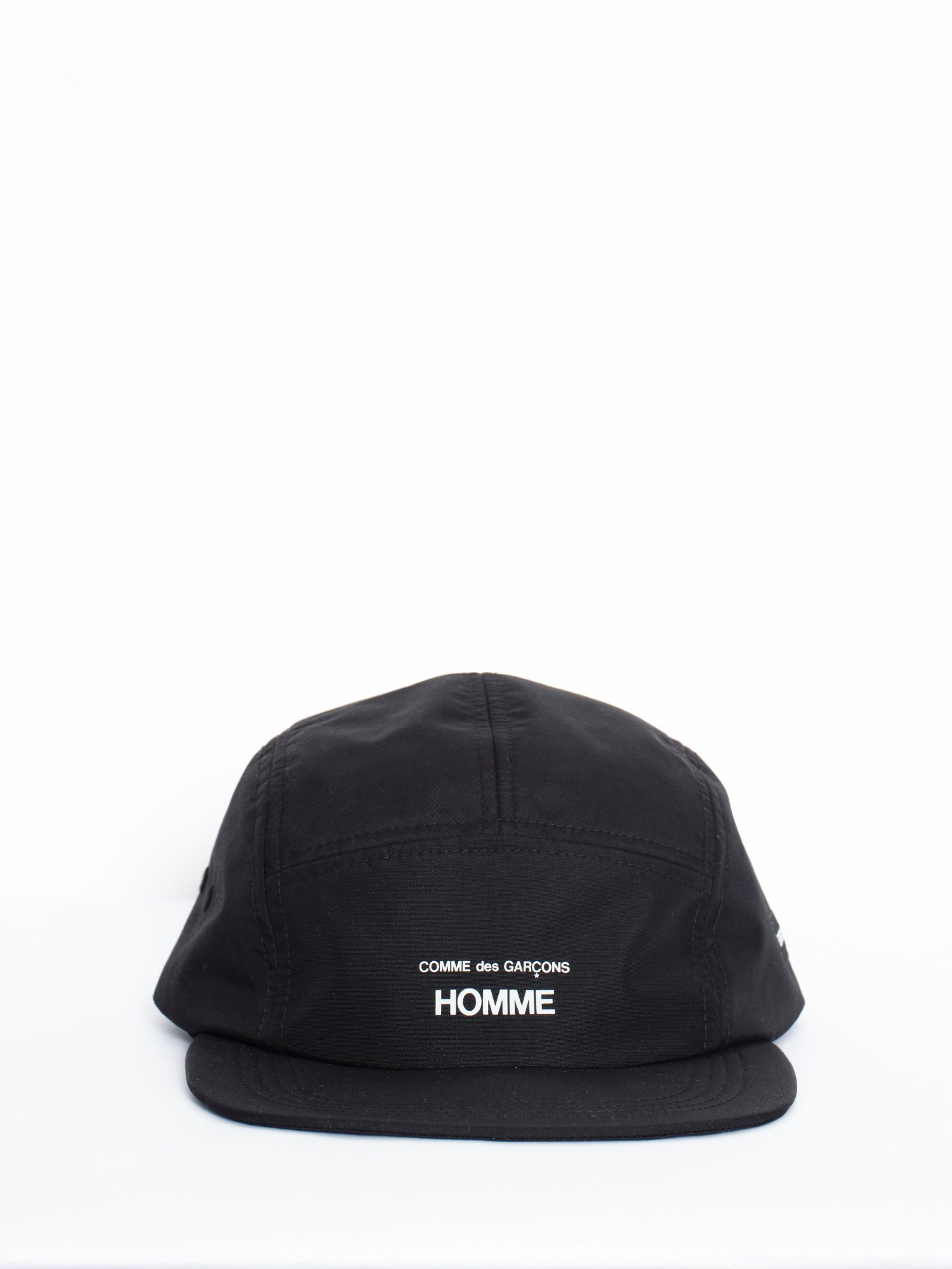 Comme des Garçon Homme Briefing Black Nylon Baseball Cap - W