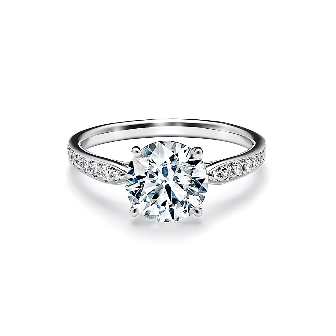 ティファニー ハーモニー エンゲージメント リング ダイヤモンド