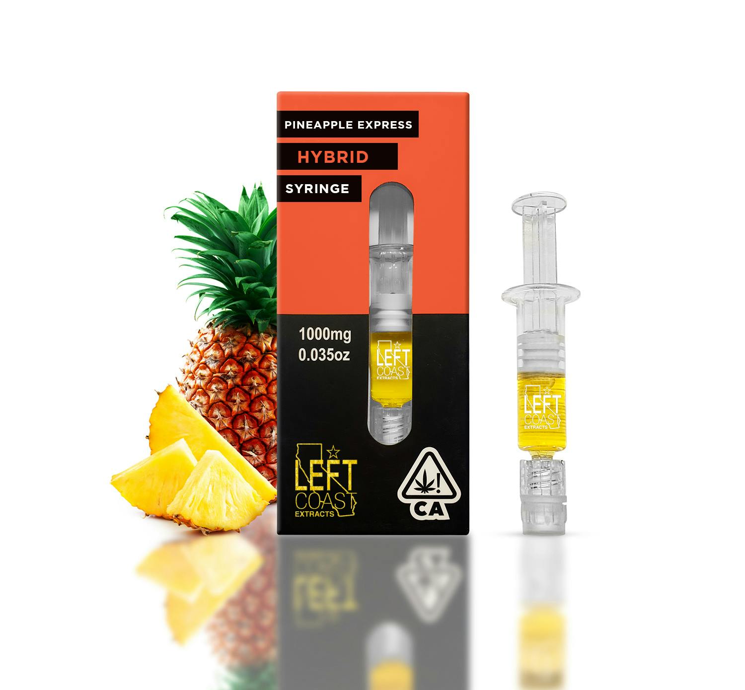 Pineapple Express- Premium THC Syringe 1G - LEFT COAST