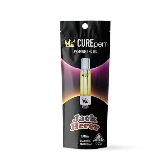 Jack Herer CUREpen Cartridge - 1g - West Coast Cure