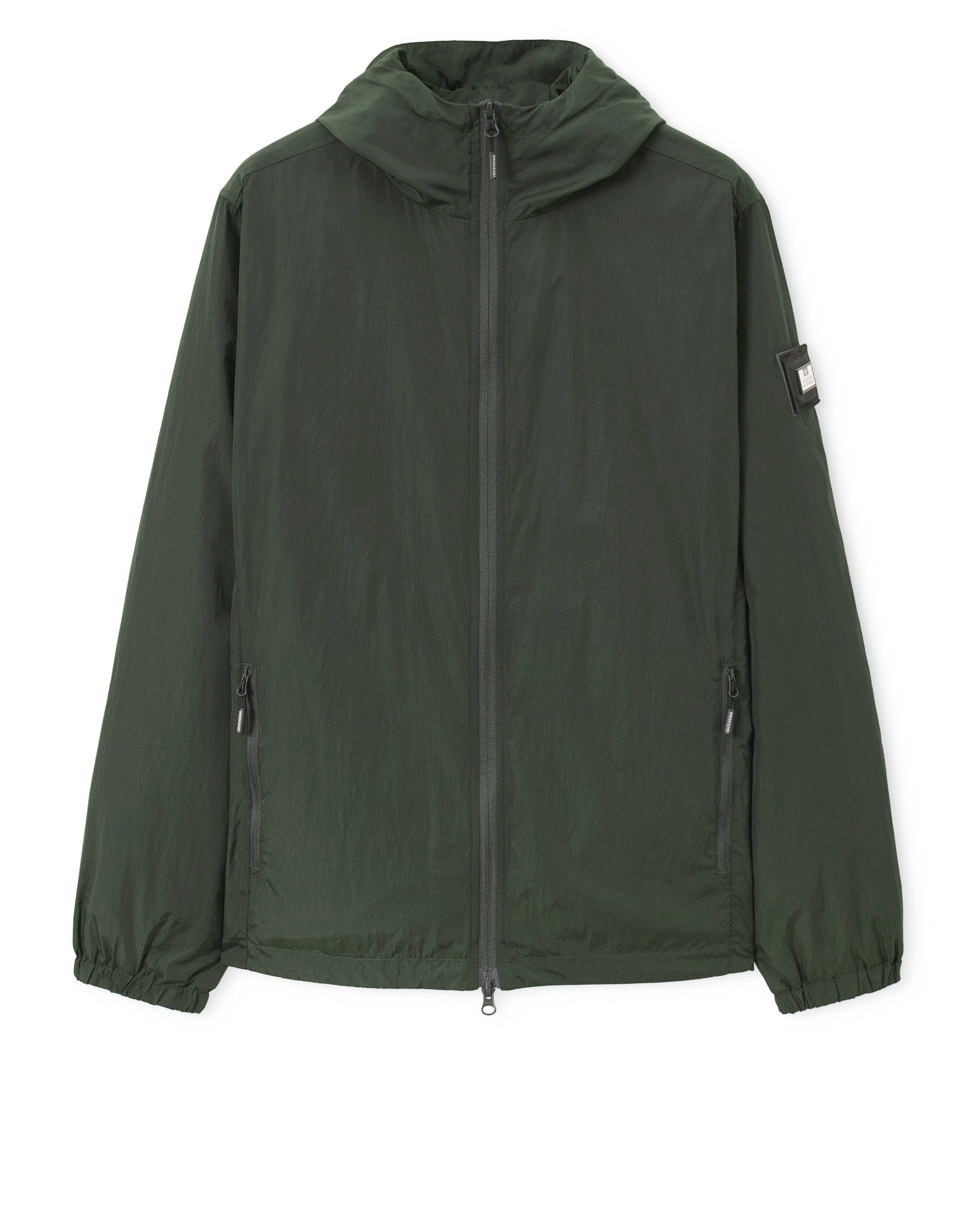 Technician Fleece Lined Jacket Black Forest Green – Weekend Offender