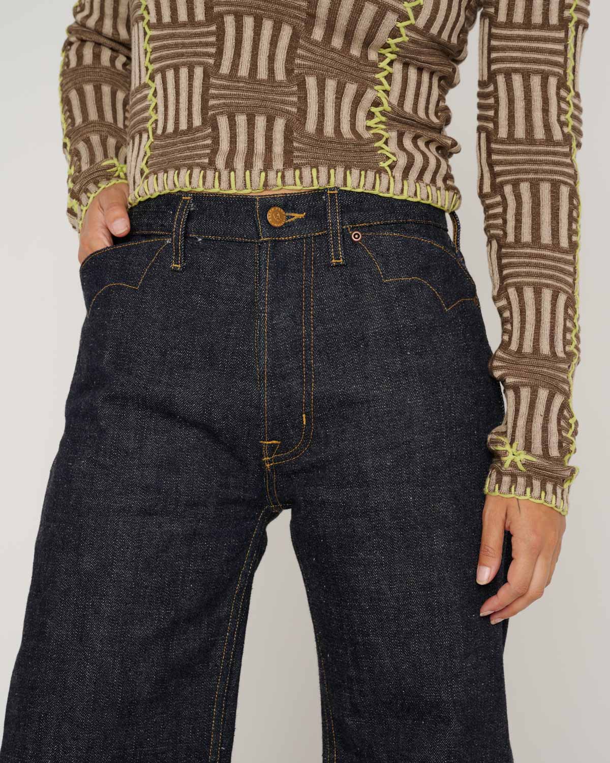 Type 00 15.5oz Selvedge Denim Pant - Indigo – Brain Dead