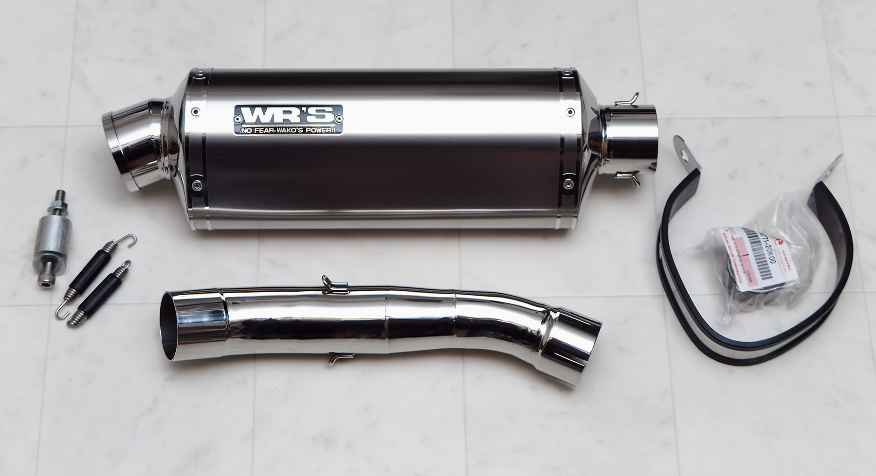 DN11A GSX250R マフラー交換