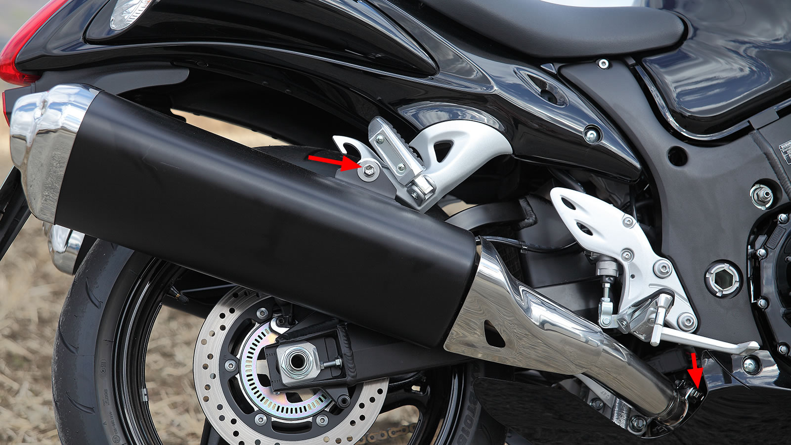 GSX1300R 隼 国内仕様 マフラー