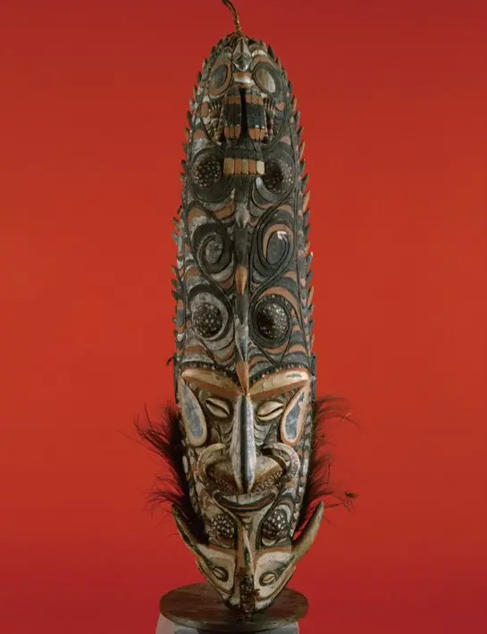 超越存在の「顔」が顕現する！ パプアニューギニア「精霊仮面」の世界
