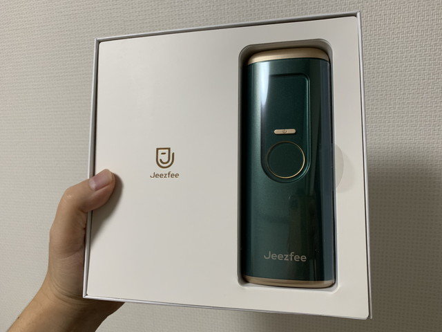 Jeezfee Skin 8 Pro 脱毛器 5段階レベルで3モード備える機能と価格